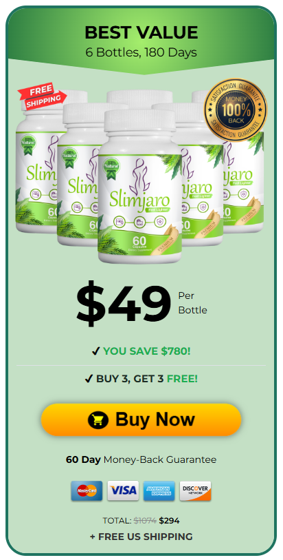 SlimJaro 6 Bottles